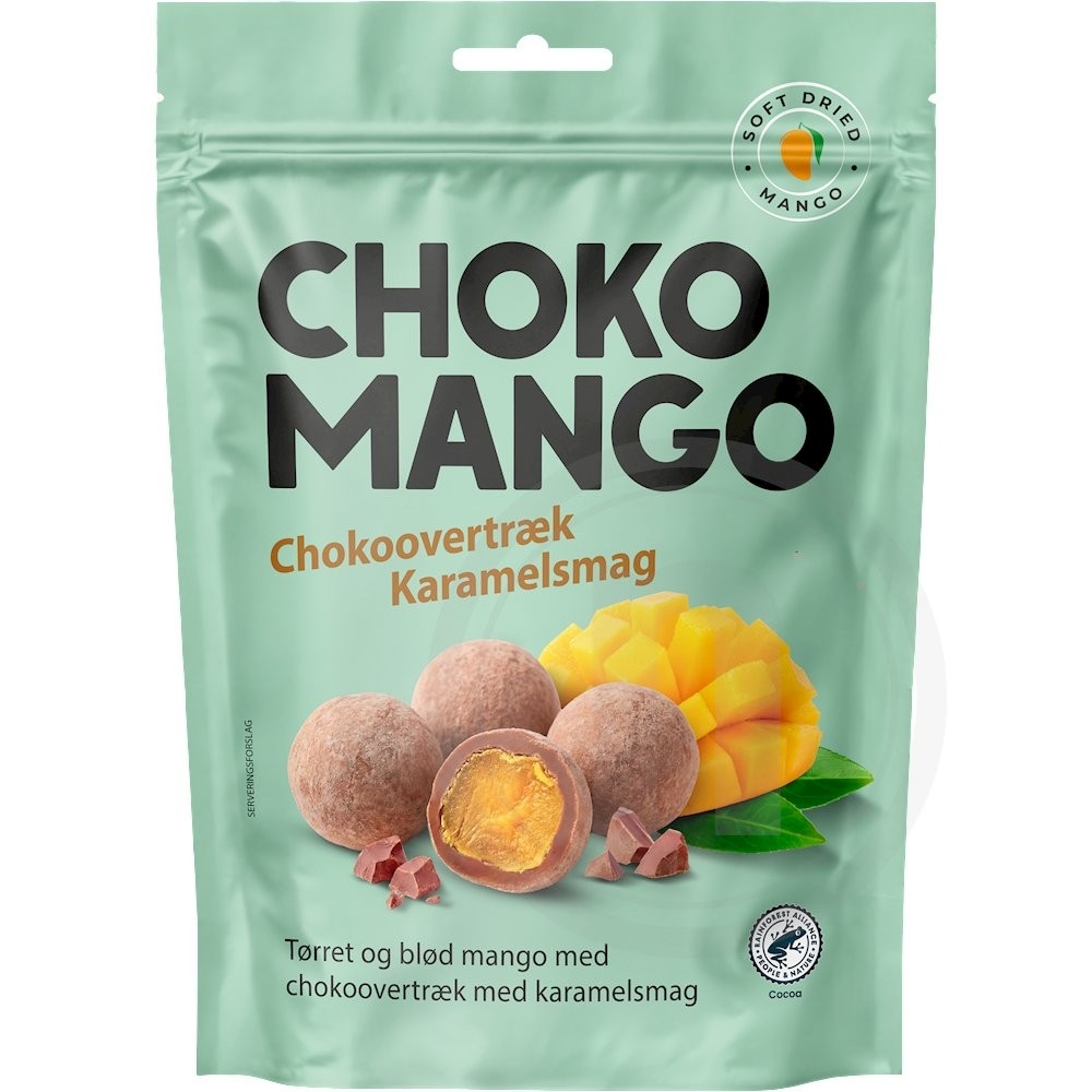 Nordthy Tørrede Mango Med Chokolade Og Karamel