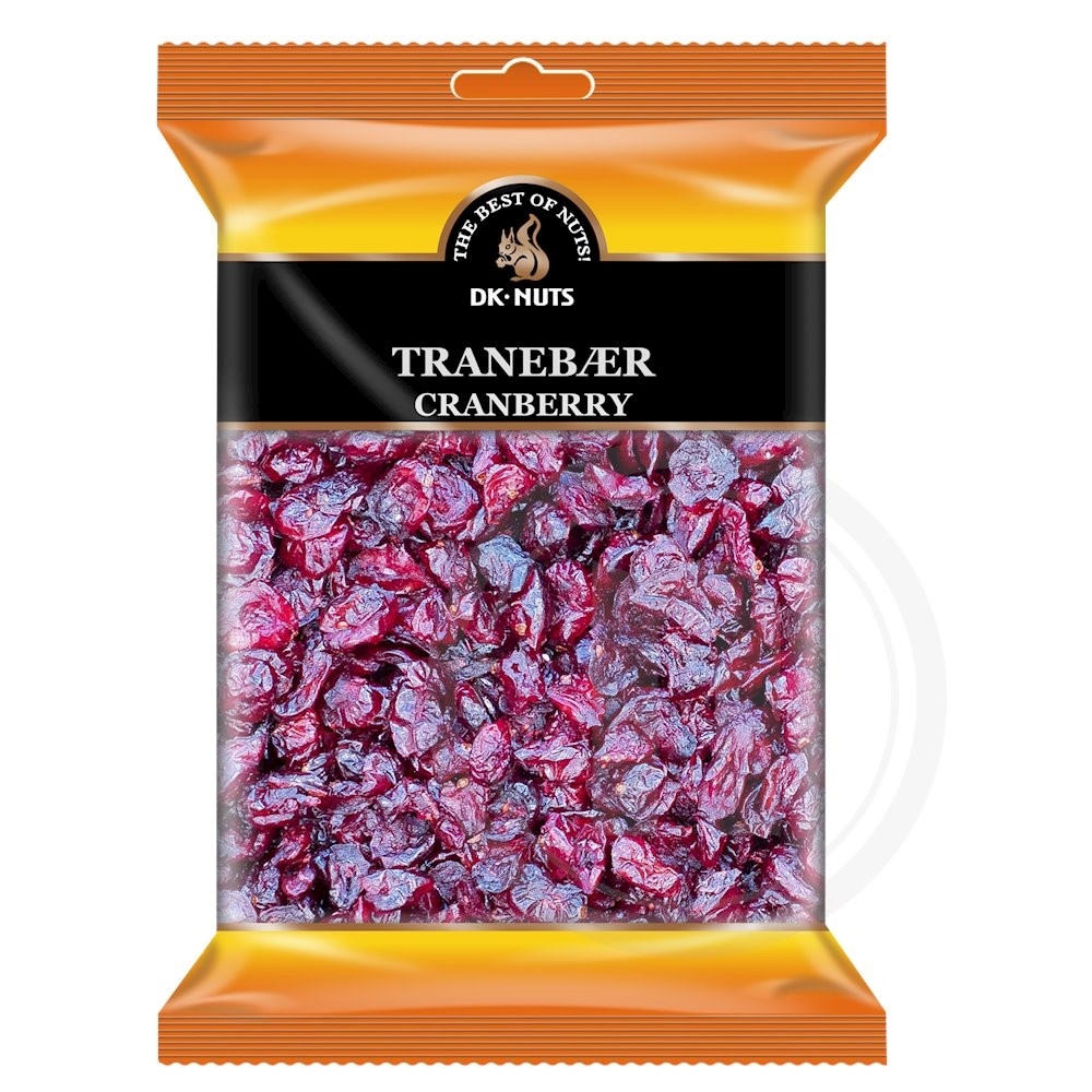 Tørrede tranebær