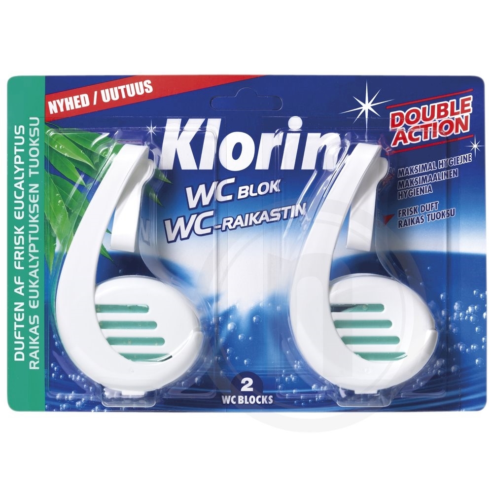 Klorin Toiletblok med Klor