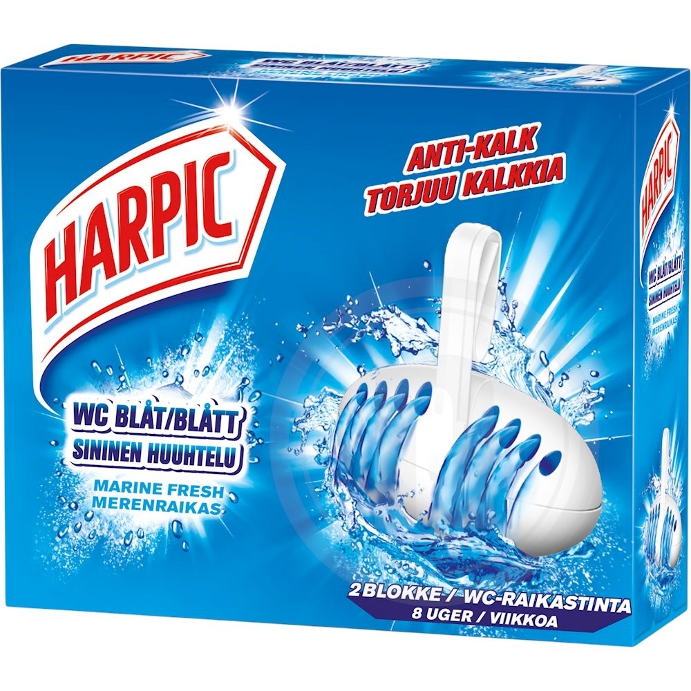 Toiletblok mod kalk
