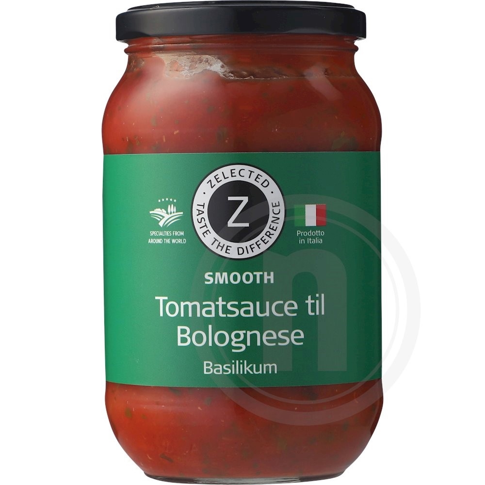 Zelected Foods Tomatsauce Basilikum