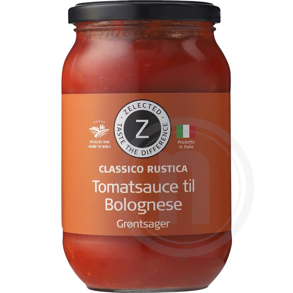 Zelected Foods Tomatsauce Grøntsager