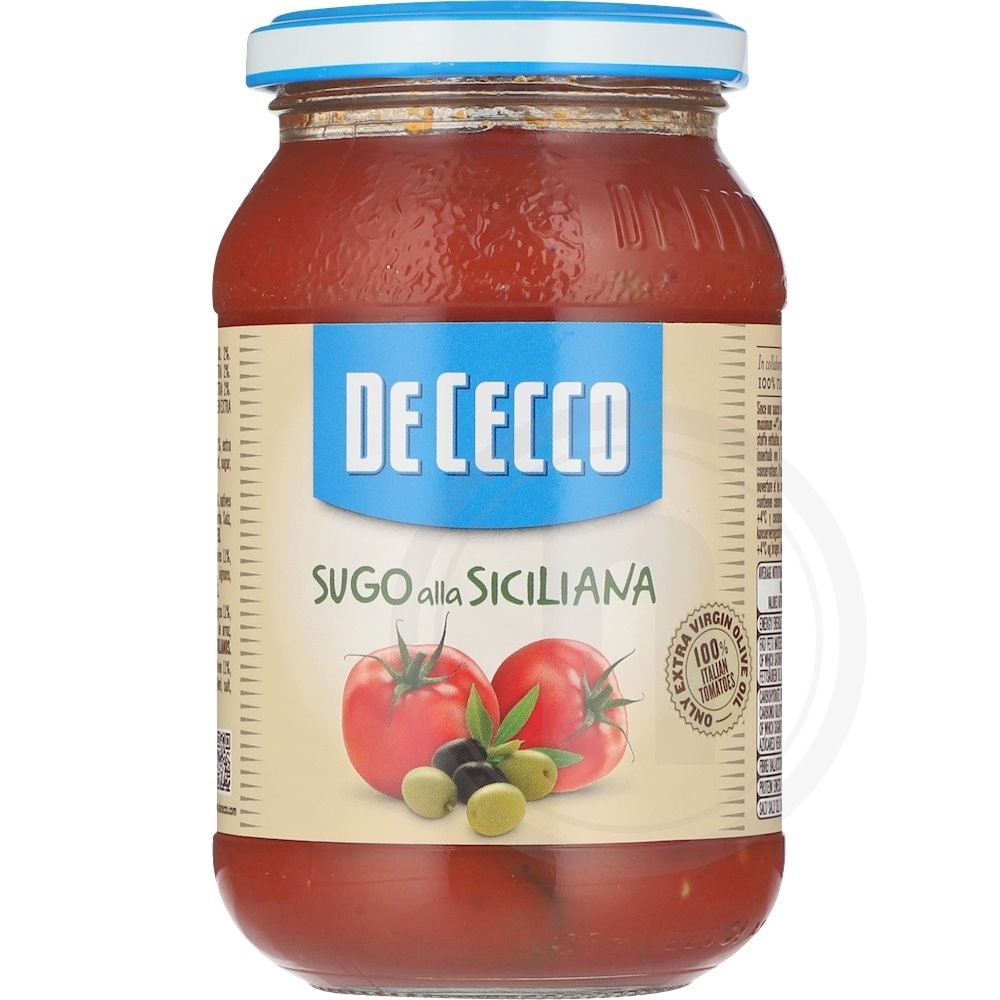 De Cecco Tomatsauce med Oliven
