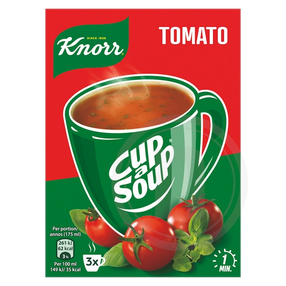 Knorr Tomatsuppe 3 breve