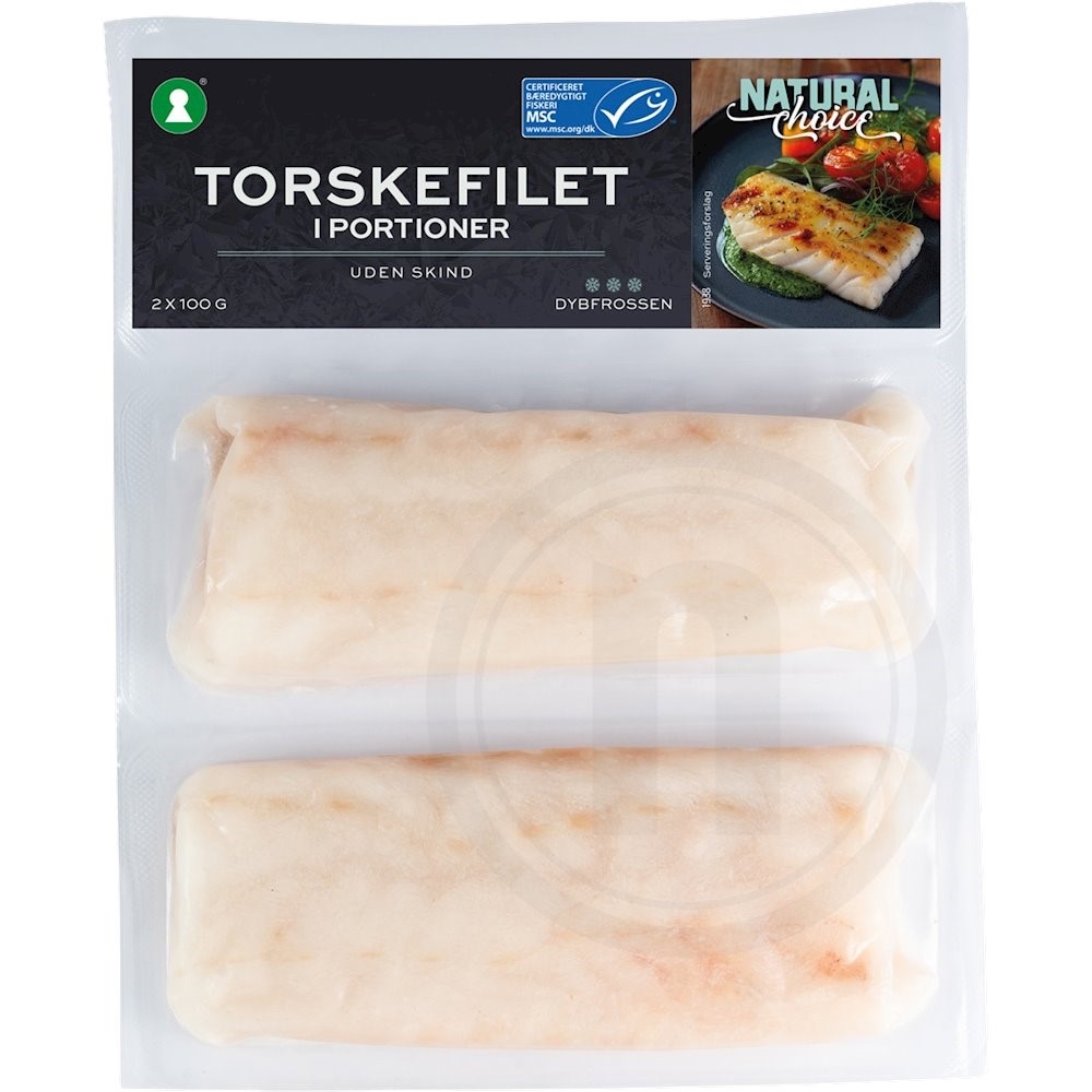 Natural Choice Torskefilet uden Skind