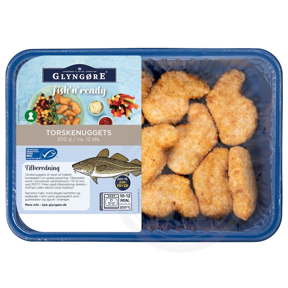 Glyngøre Torskenuggets 300 g