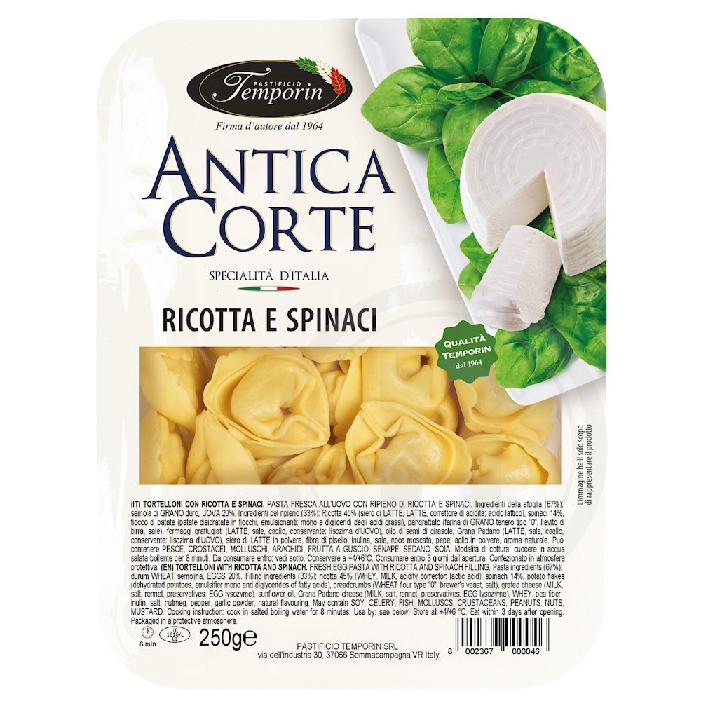 Tortelloni m. ricotta