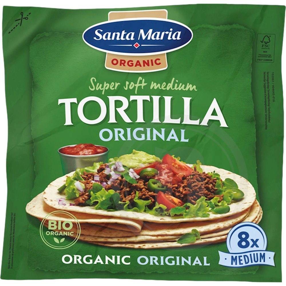 Santa Maria Tortilla 20 cm Øko .