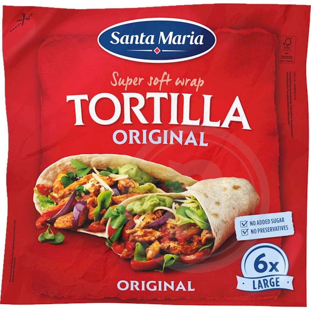Tortilla 25 cm