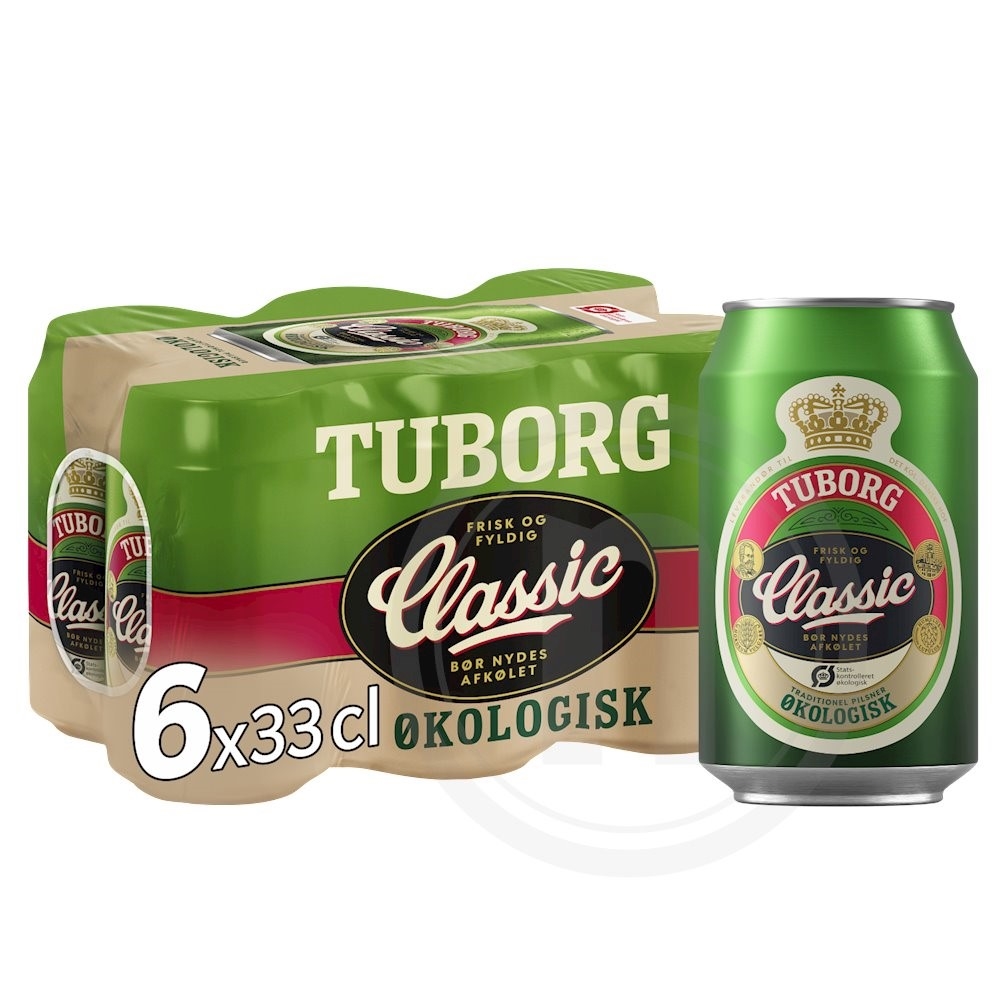 Tuborg Classic øko. (dåse)