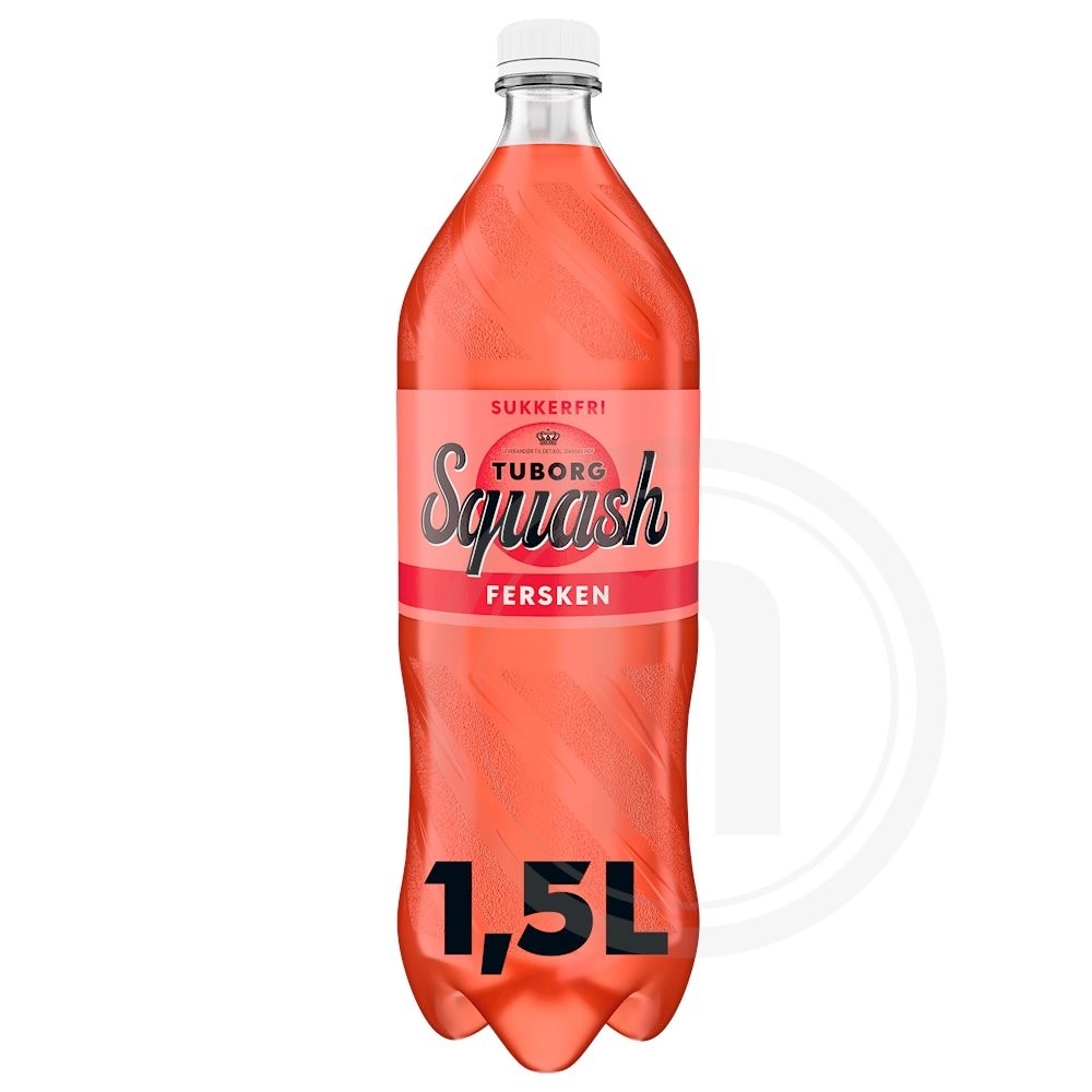 Tuborg Squash Fersken Sukkerfri
