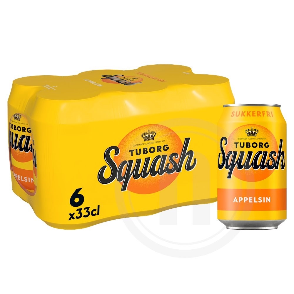 Tuborg Squash Sukkerfri (dåse)