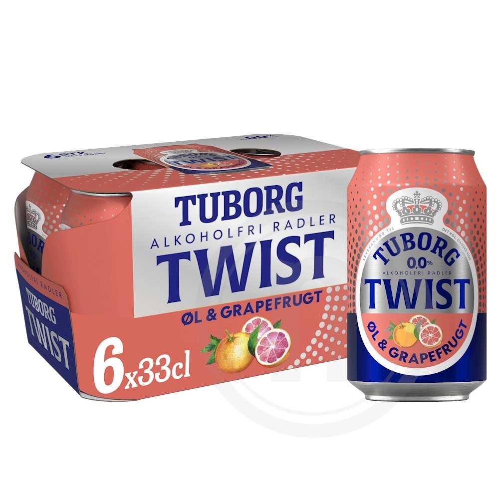 Tuborg Twist m. grapefrugt (0.