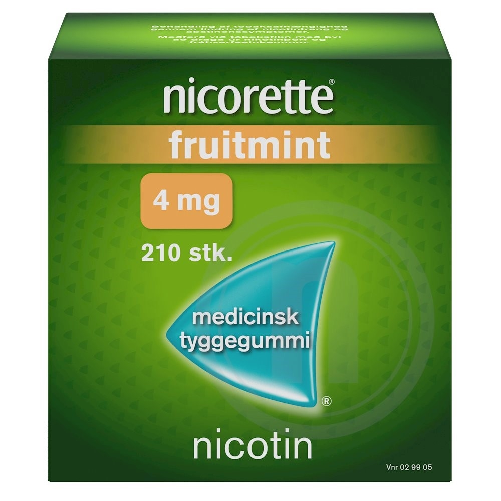 Nicorette Fruitmint Tyggegummi