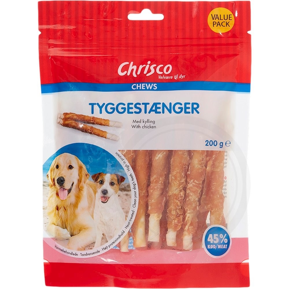 Chrisco Tyggestænger Kylling