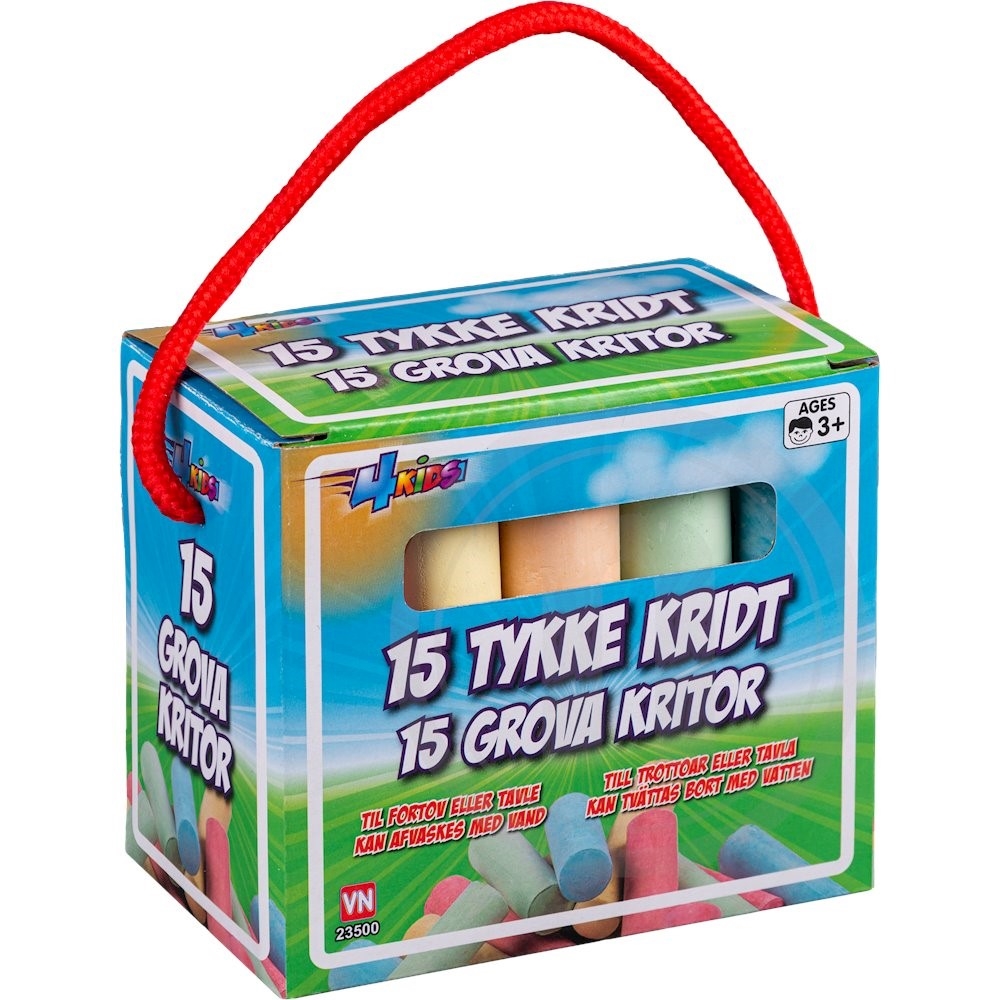 4KIDS Vejkridt Farvet