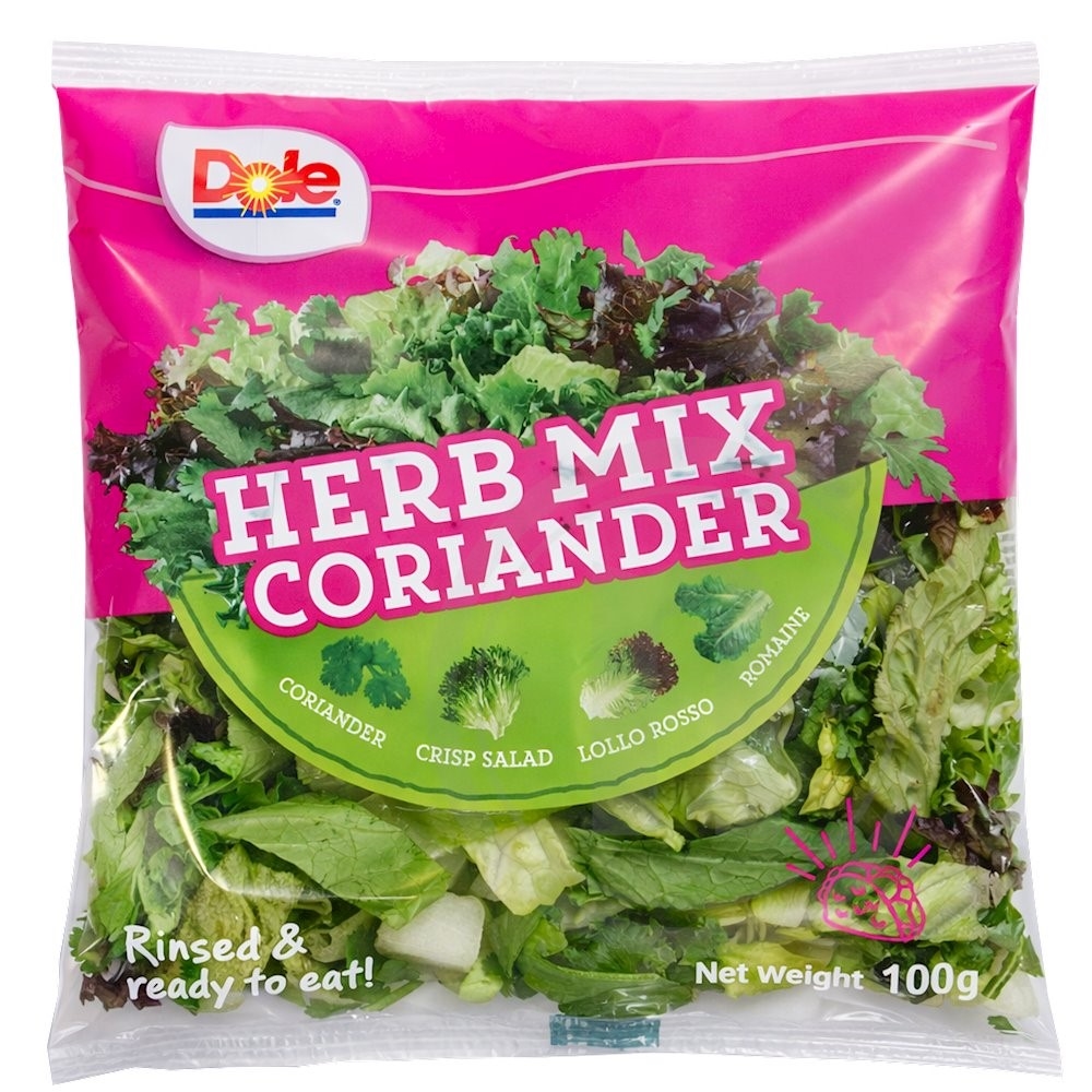 Urtesalat med Koriander