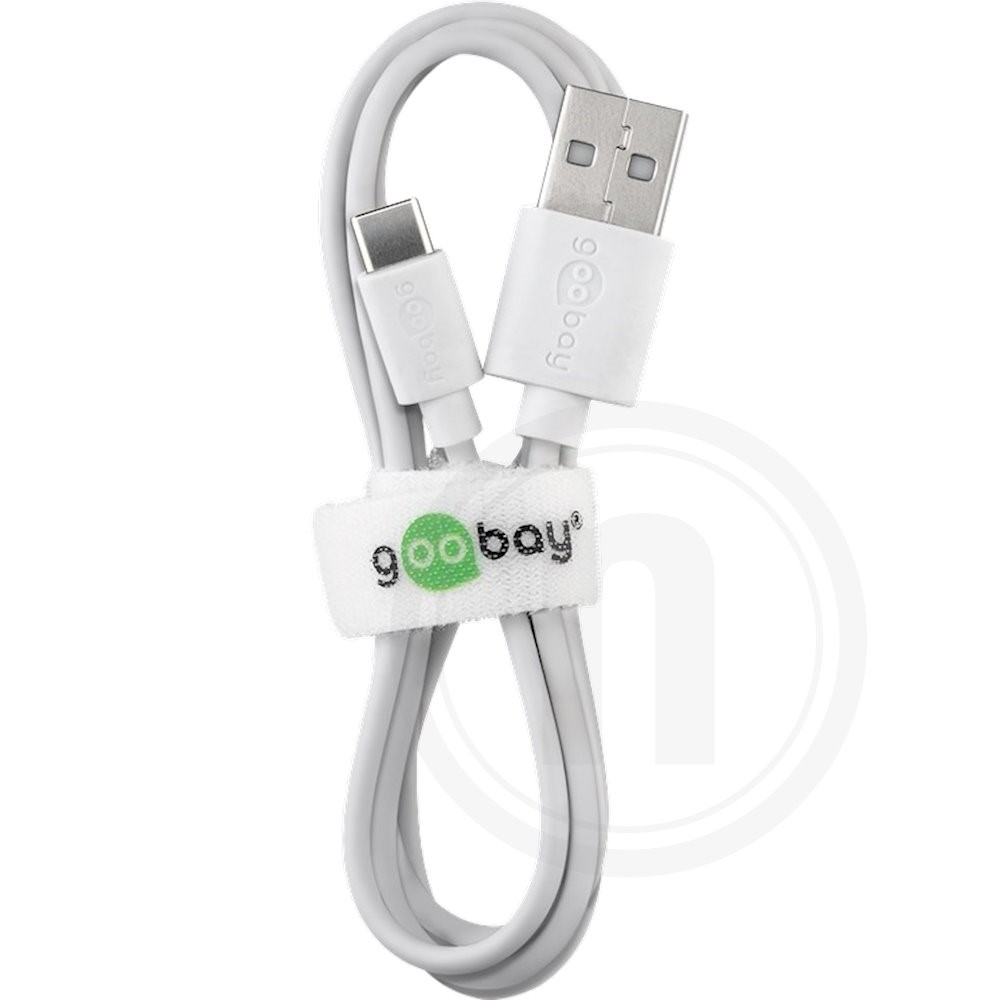 Goobay USB-A til USB-C kabel 3 m hvid