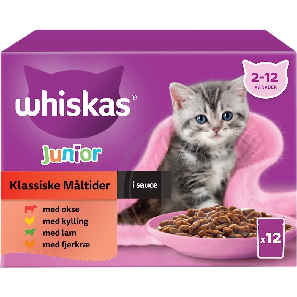 Vådfoder m. kød og fjerkræ