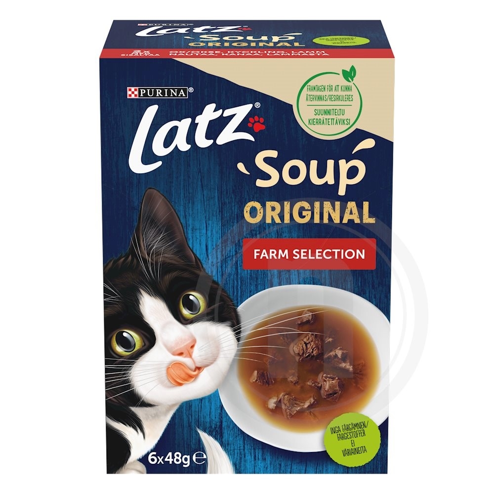 Purina Latz Vådfoder m. Kød