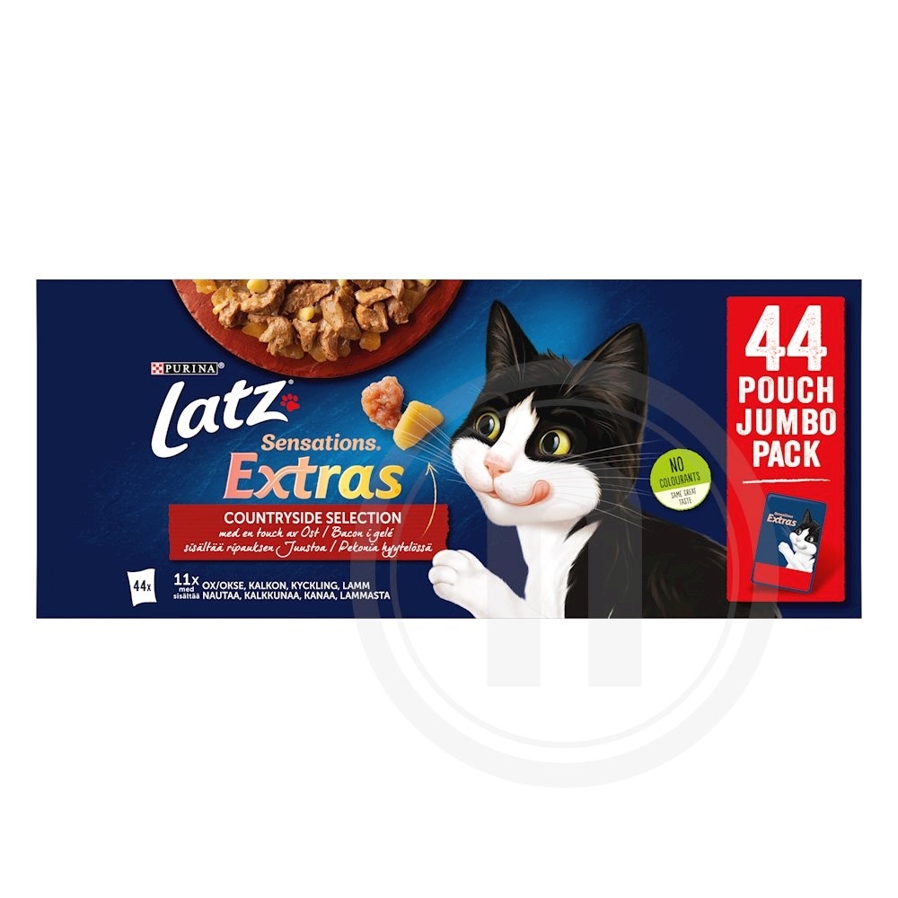 Purina Latz Vådfoder med lam/okse/kalkun