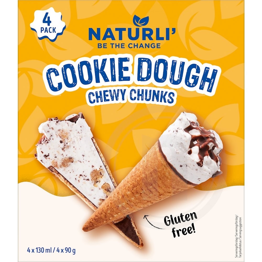 Naturli' Vaffelis Cookie Dough Vegansk
