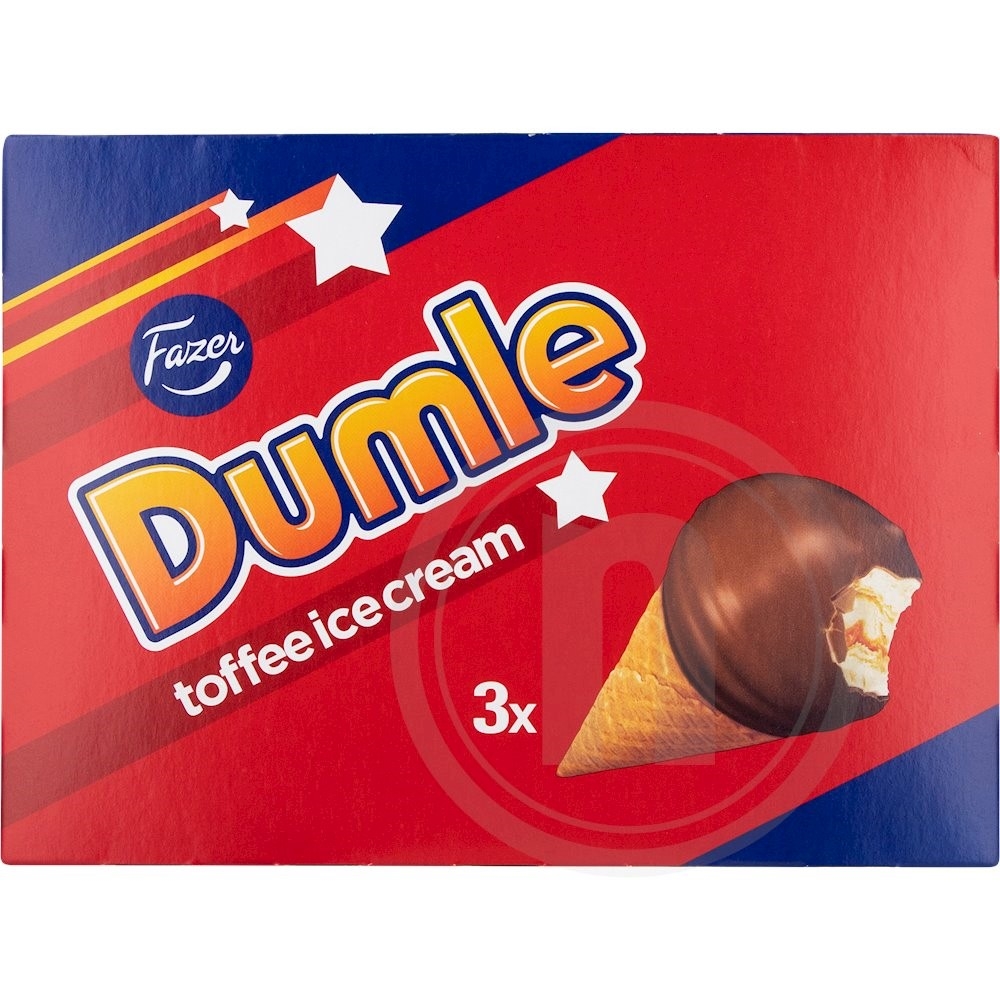 Fazer Vaffelis med Dumle 3 stk