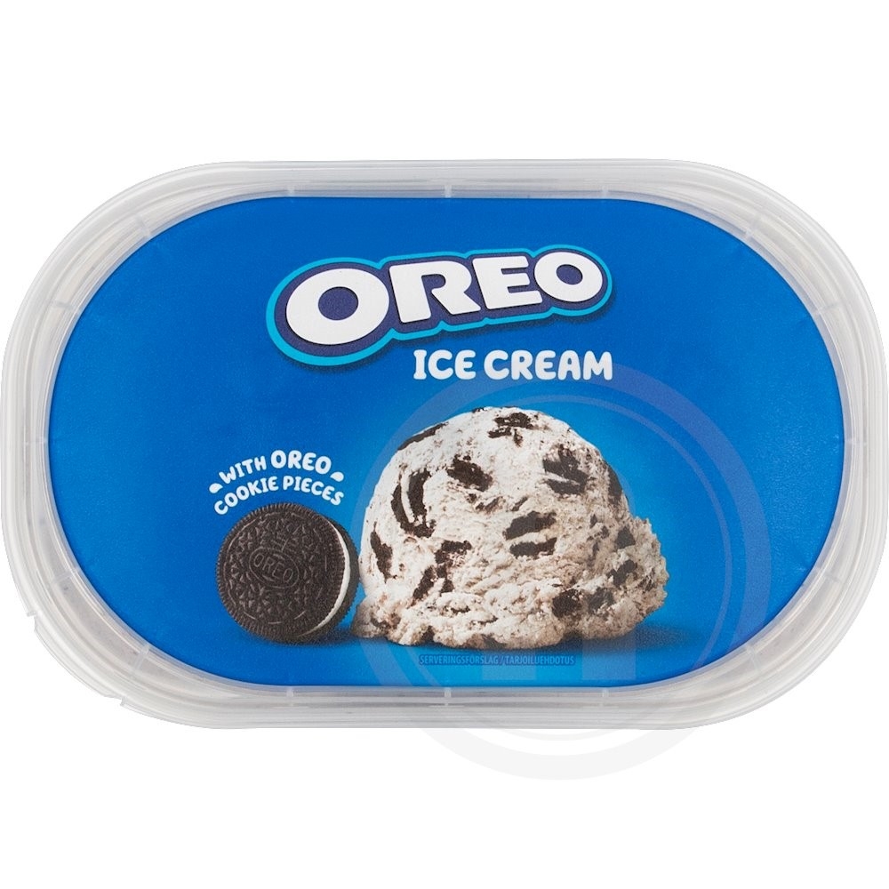 Vaniljeis m. oreo kiks