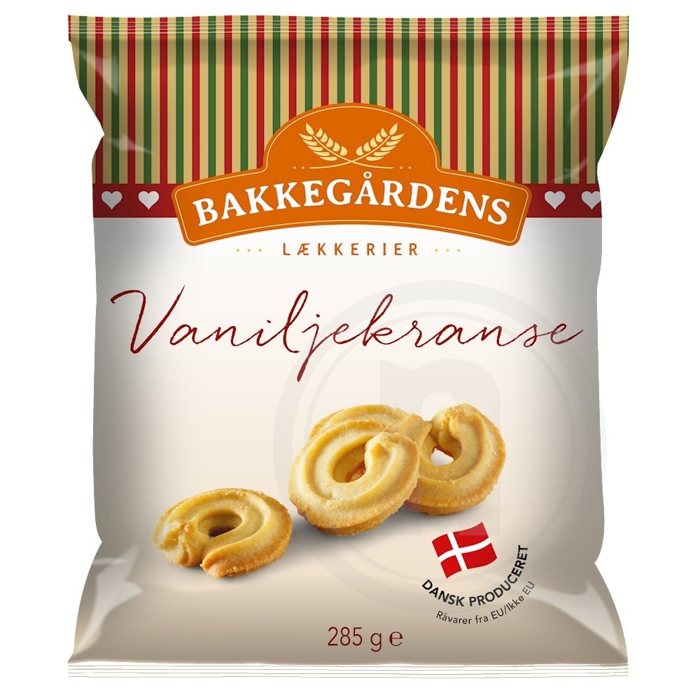 Bakkegårdens Lækkerier Vaniljekranse