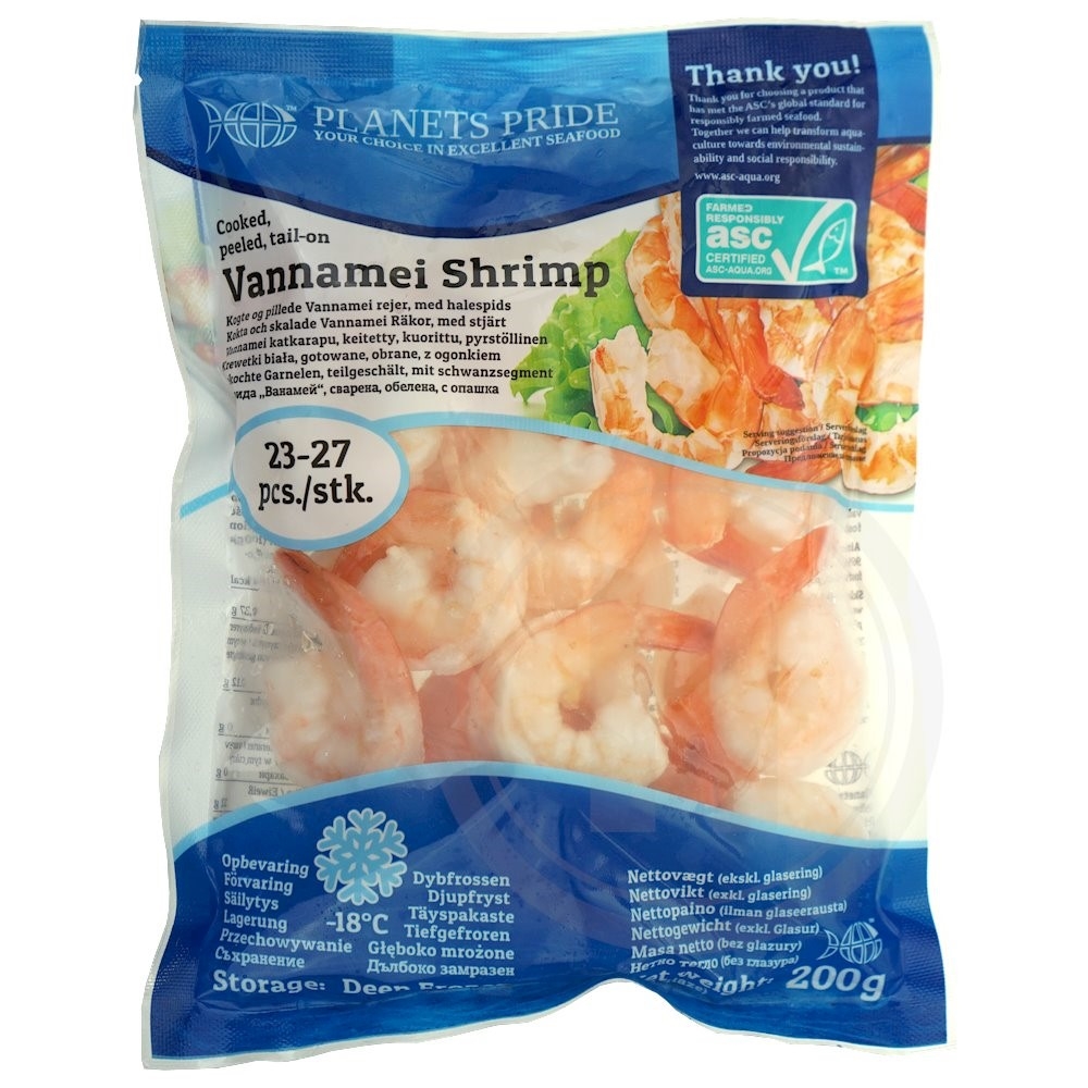 Planets Pride Vannamei rejer kogt