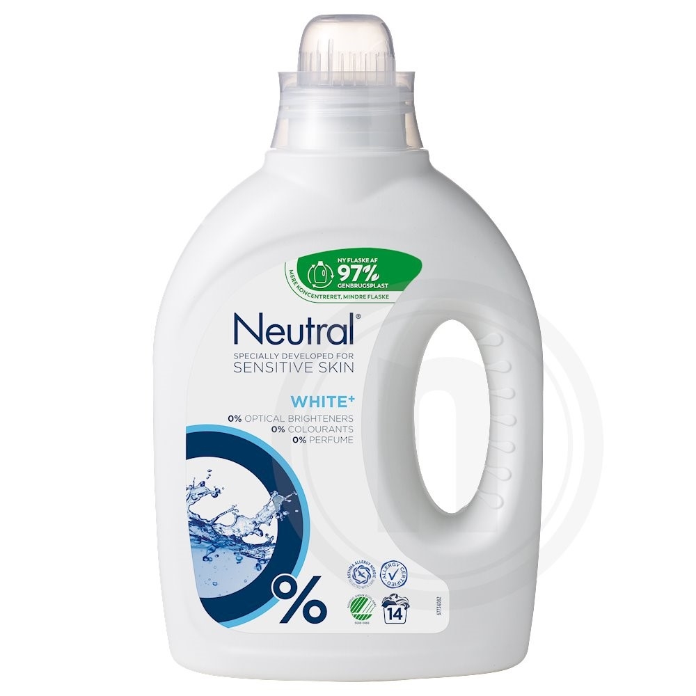 Neutral Vaskemiddel til hvid vask sensitive skin