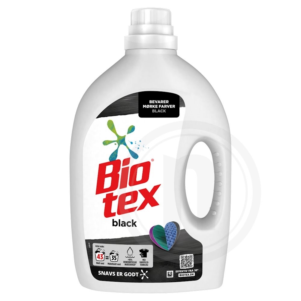 Biotex Flydende Sort Vask 1,75 L