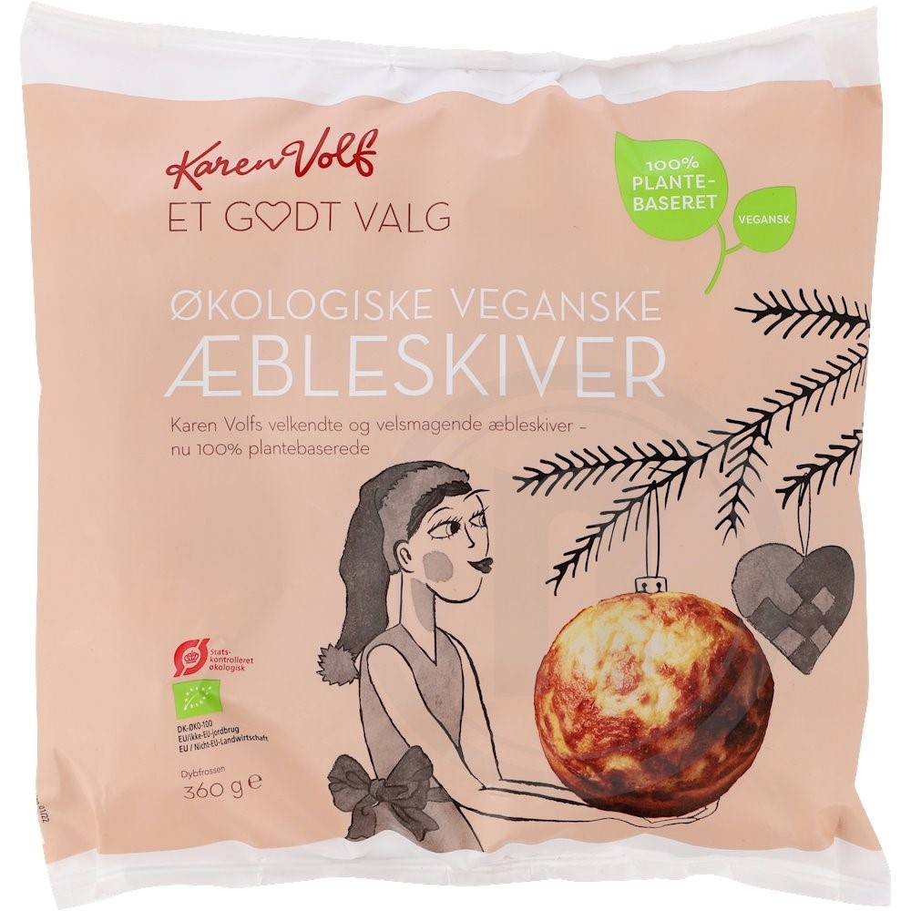 Veganske æbleskiver øko.