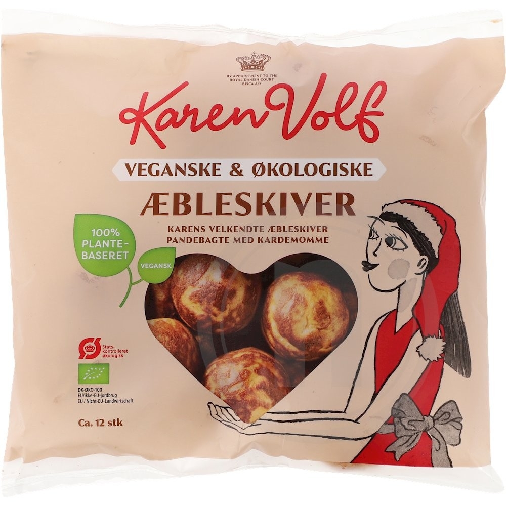 Veganske æbleskiver øko.