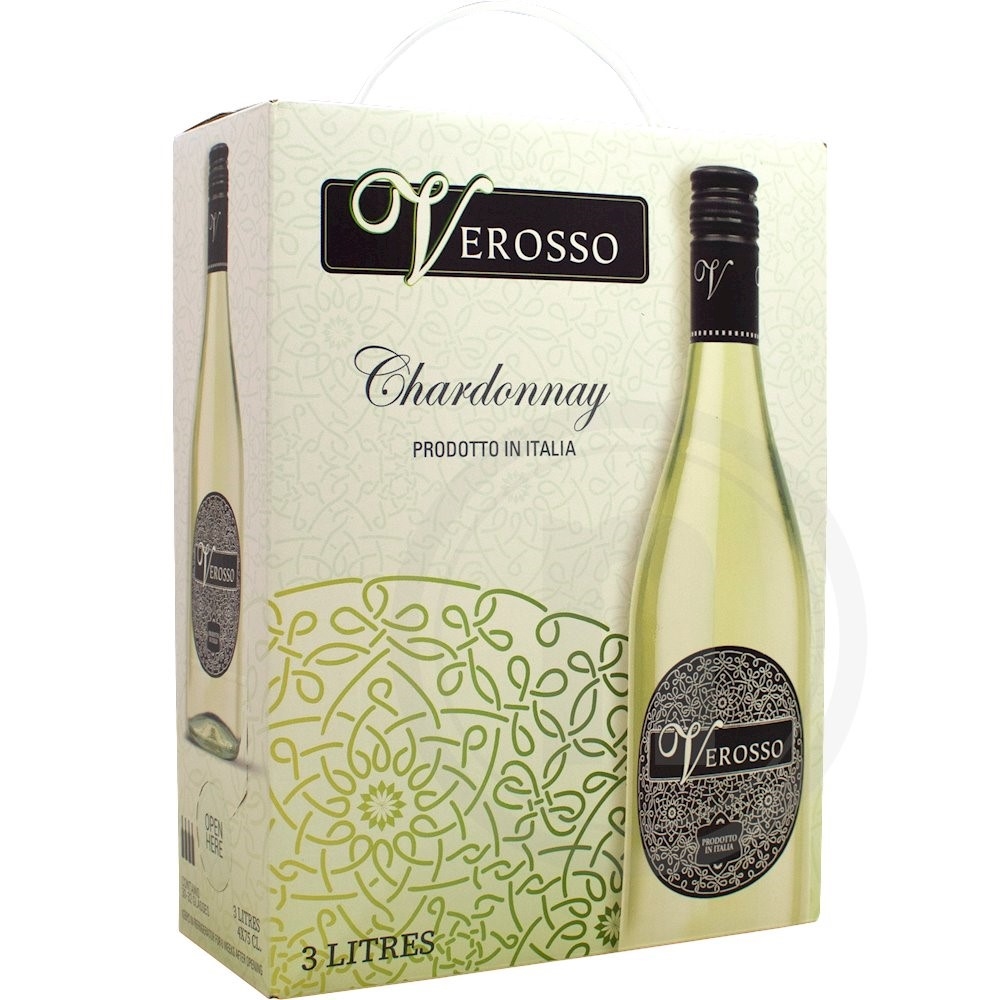 Verosso Chardonnay Hvidvin Box