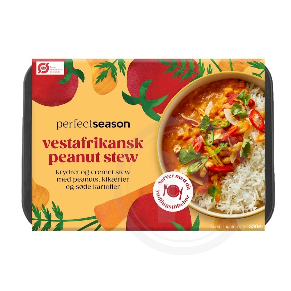Vestafrikansk peanutstew øko.