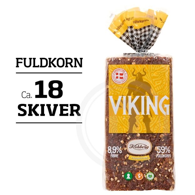 Viking rugbrød fra Kohberg – Leveret med nemlig.com