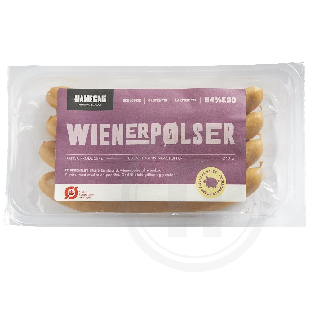 Wienerpølser Økologisk Glutenfri