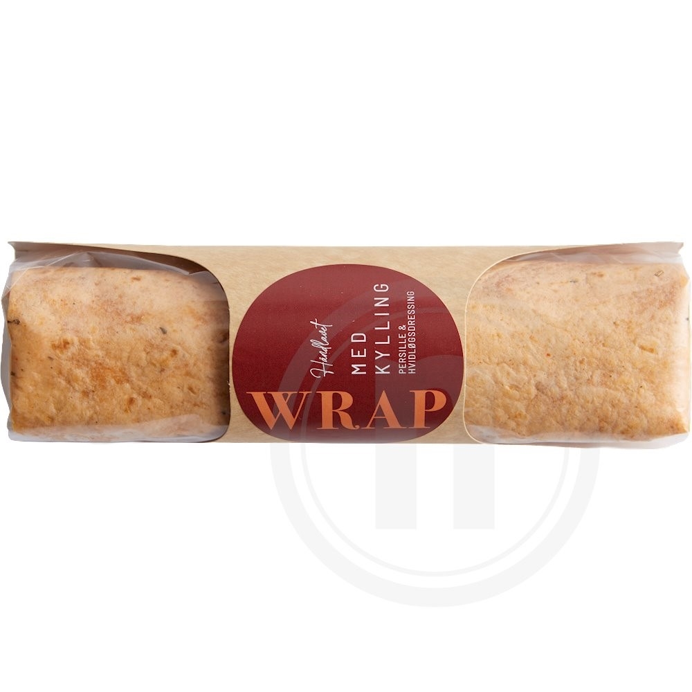 Wrap m. kylling og persille