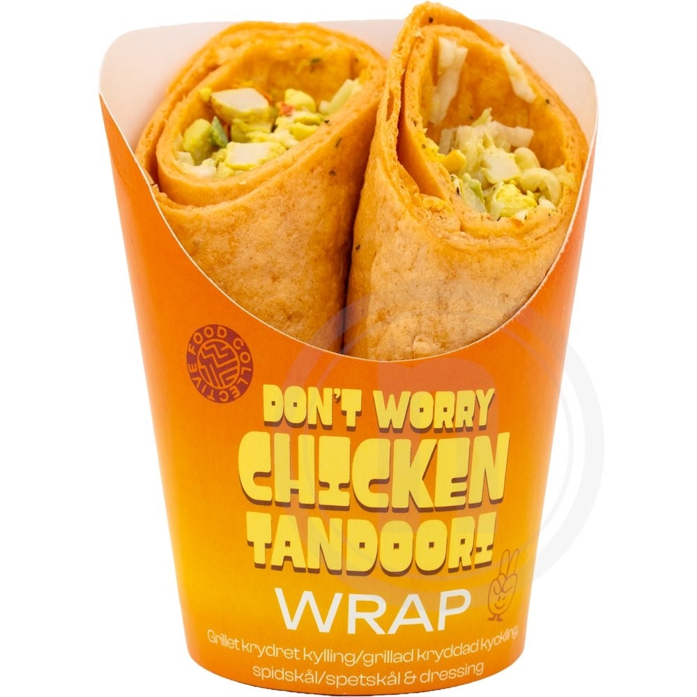 Wrap m. tandoori kylling