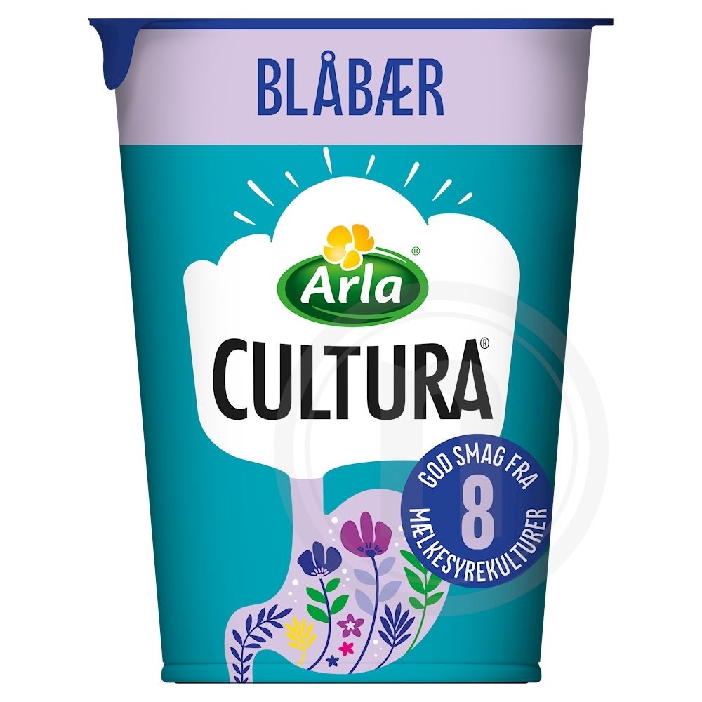 Arla Cultura Yoghurt m. blåbær laktosefri