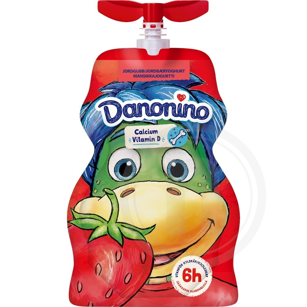 Danonino Yoghurt Jordbær