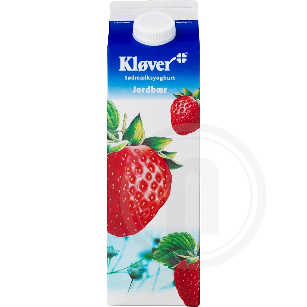 Kløver Yoghurt Jordbær