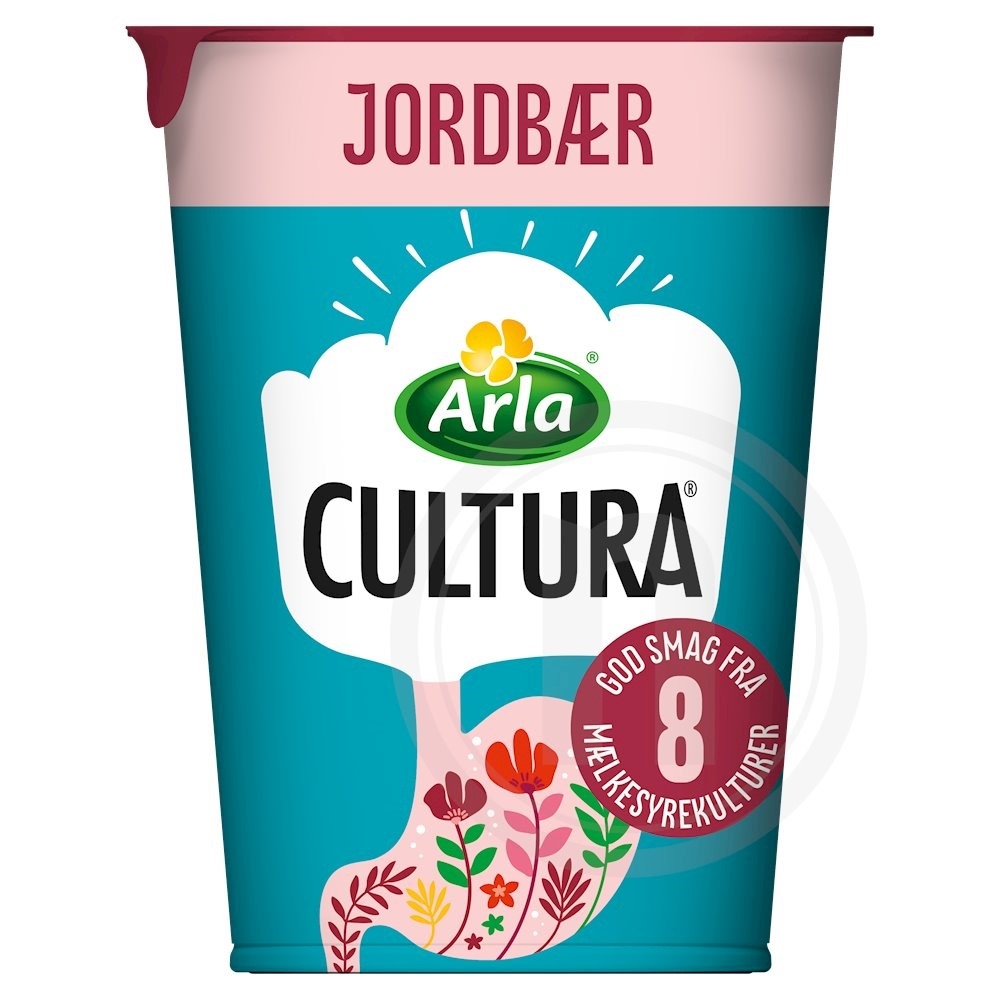 Arla Cultura Yoghurt med jordbær laktosefri