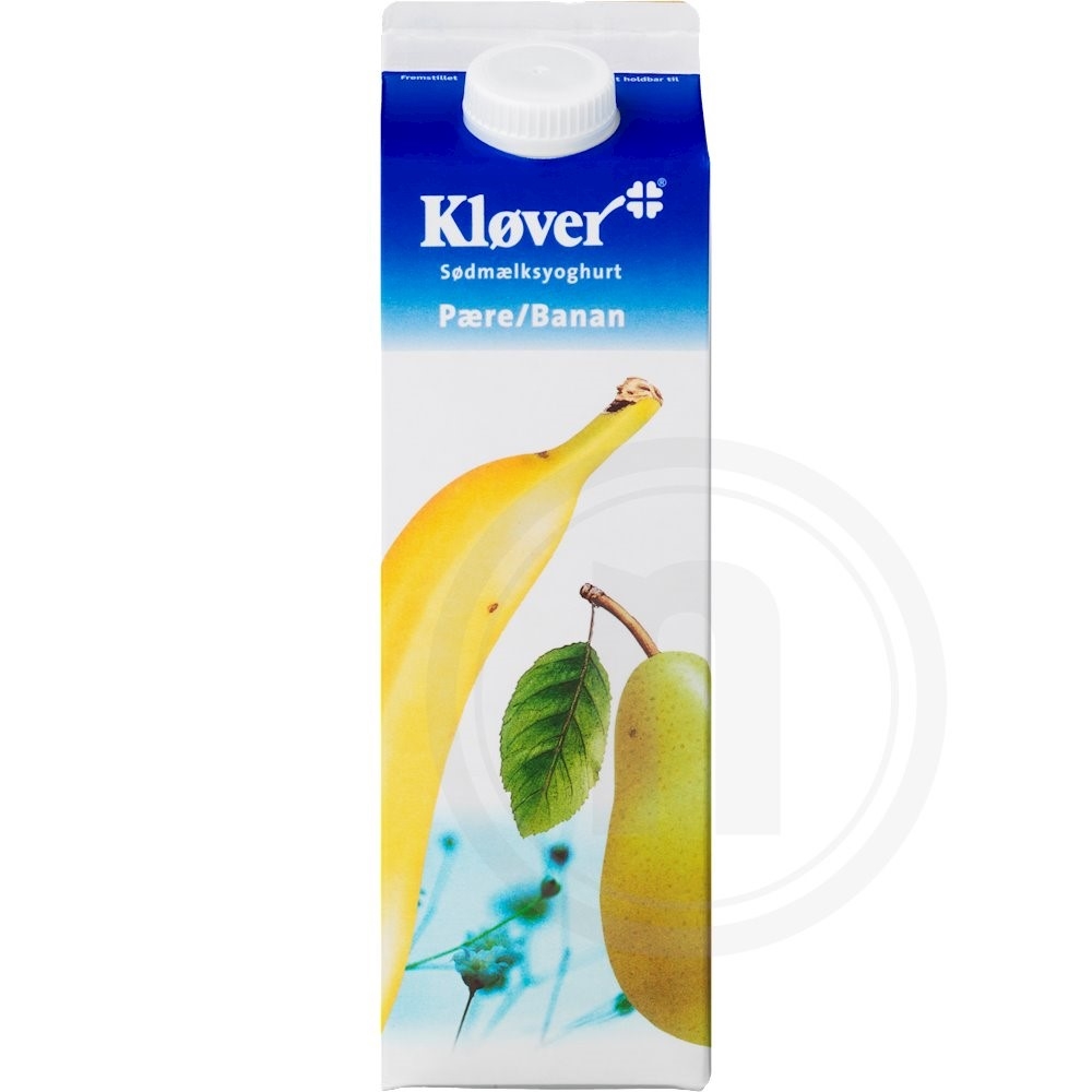 Kløver Yoghurt Pære & Banan 3,1%