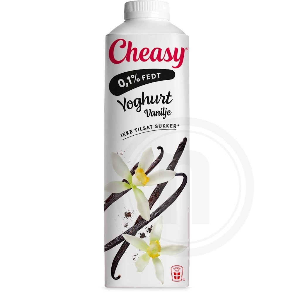 Yoghurt m. vanilje 0,1%