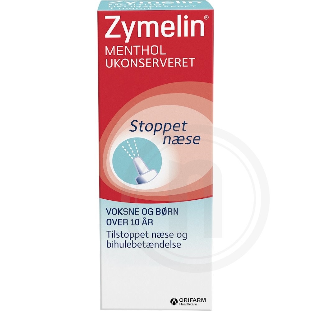 Zymelin Næsespray Mentol